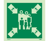 NMC IMO219 Symbol Assembly Muster Station Imo Label