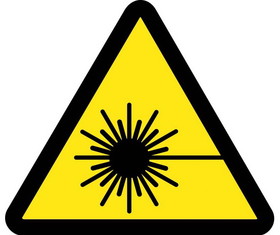 NMC ISO268 Laser Hazard Iso Label