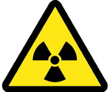 NMC ISO461 Graphic Radioactive Material Hazard Iso Label, Adhesive Backed Vinyl, 4