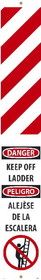 NMC LLOW1 Danger Keep Off Ladder Wrap
