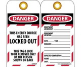 NMC LOTAG24 Danger This Energy Source Has Been Locked Out Tag