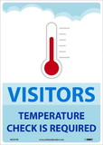 NMC M621 Visitors Temperature Check Required