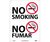 NMC M749 No Smoking Sign - Bilingual