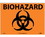 NMC 10" X 14" Vinyl Safety Identification Sign, Biohazard With Symbol, Price/each