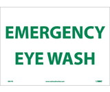 NMC M81 Emergency Eye Wash Sign
