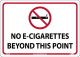 NMC M955 No Smoking Beyond This Point Sign