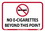NMC 7" X 10" Vinyl Safety Identification Sign, No Smoking Including E Cigarettes, Price/each