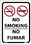 NMC 7" X 10" Vinyl Safety Identification Sign, This Is A Smokefree Workplace, Price/each