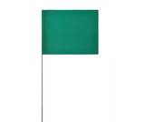 NMC MF21G Marking Flag Green, PLASTIC, 4