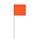 NMC MF21O Marking Flag Orange, PLASTIC, 4