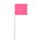 NMC MF21PINKGLO Marking Flag Pink Glo, PLASTIC, 4" x 5", Price/1000/ package