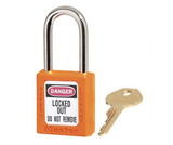 NMC MP1105KS6ORJ Orange 1 Anodized Alum Lock Keyed Differently 6/Set, METAL, 4
