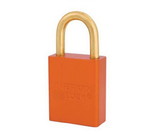 NMC MP1105ORJ Orange 1 Anodized Alum Lock Keyed Alike, METAL, 1.1