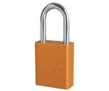 NMC MP1106ORJ Orange 1.5 Anodized  Alum Lock Keyed Alike, METAL, 1.1