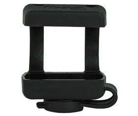 NMC MP400COV Extreme Environment Cover For Mp406, Mp410, Black Thermoplastic, Keyhole Cover, PLASTIC, 2" x 2.14"