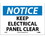 NMC 7" X 10" Vinyl Safety Identification Sign, Keep Electrical Panel Clear 7 X, Price/each