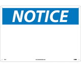 NMC N1LF Large Format Notice Sign