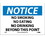 NMC 7" X 10" Vinyl Safety Identification Sign, No Smoking, No Eating, No Drinking Beyon, Price/each