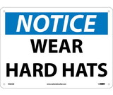 NMC N364 Wear Hard Hats Sign
