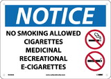 NMC N502 No Smoking Allowed Sign