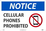 NMC N509 Notice Cellular Phones Prohibited
