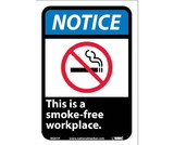 NMC NGA1 Notice This Is A Smoke-Free Workplace Sign
