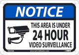 NMC NGA36 This Area Is Under 24 Hour Video Surveillance