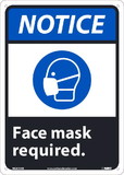 NMC NGA39 Notice Face Mask Required, Sign