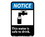 NMC 7" X 10" Vinyl Safety Identification Sign, Notice This Water Is Safe To Drink, Price/each