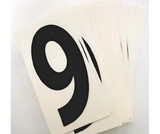 NMC NS1 Number Set Assorted Numbers, Adhesive Backed Vinyl, 4