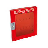 NMC PLC41 Padlock Cabinet, Clear Window, Stores 41 Padlocks, METAL, 2