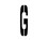 STENCIL- LETTER G- 36"