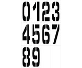 NMC PMN24 Individual Character Stencil Number Set 24