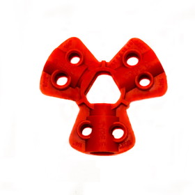 NMC PNE1 Pneumatic Lockout, Red, Fits 3 Sizes, Plastic, 0.75" x 3"
