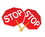 NMC PS2 Safe-T-Paddle Stop/Stop Sign, OTHER, 28" x 18", Price/each