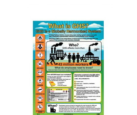 NMC PST121 Ghs Workers & Timing Poster, Poster Paper, 24" x 18"
