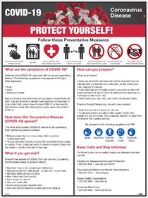 NMC PST141 Covid-19 Protect Yourself - Poster