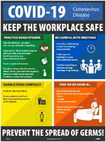 NMC PST149 Keep The Workplace Safe Poster