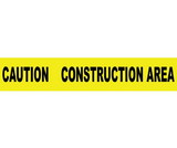 NMC PT3-2ML Caution Construction Area 2 Mil Printed Barrier Tape, TAPE, 3