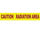 NMC PT41 Caution Radiation Area Printed Barricade Tape, TAPE, 3