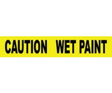 NMC PT48 Caution Wet Paint Printed Barricade Tape, TAPE, 3