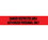 NMC PT55 Restricted Area Authorized Personnel Only Printed Barricade Tape, TAPE, 3" x 1000', Price/ROLL