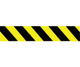 NMC PT65-200 Caution  Men Working Printed Barricade Tape, TAPE, 3