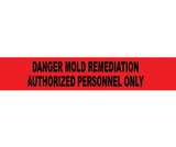 NMC PT7-2ML Mold Remediation Auth. Pers. Only 2 Mil Printed Barrier Tape, TAPE, 3