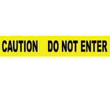 NMC PT9 Caution Do Not Enter Printed Barricade Tape, TAPE, 3