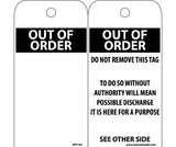 NMC RPT144 Out Of Order Tag