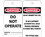 TAGS- DANGER DO NOT OPERATE- 6X3- POLYTAG- BOX OF 250