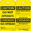 NMC 3" X 6" Safety Identification Tag, Caution Do Not Operate Bilingual Tag, Price/25/ package