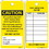 NMC 3" X 6" Safety Identification Tag, Scaffold Tag Ez Pull, Price/box