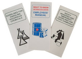 NMC RTK13 Guidelines For Working Hazardous Chemicals, OTHER, 8.5" x 4"